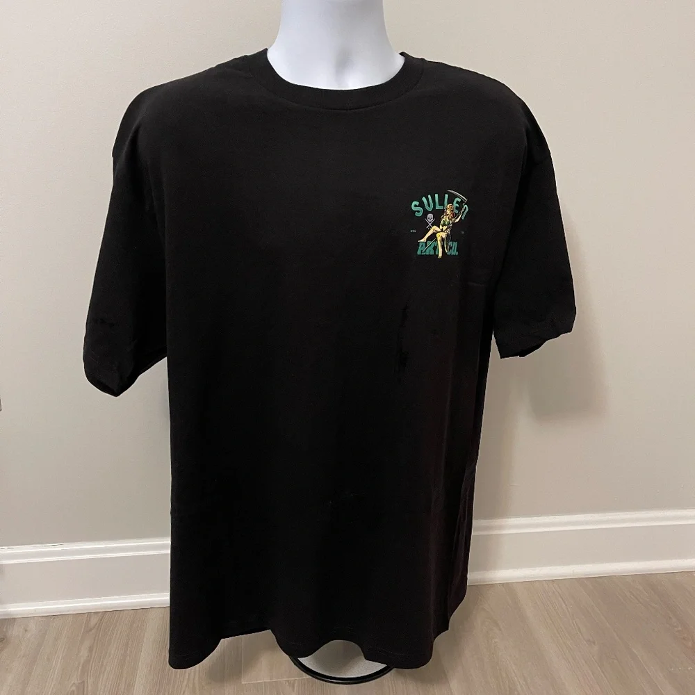 Sullen Castaway T-Shirt Color Black Size XL - Picture 2 of 7